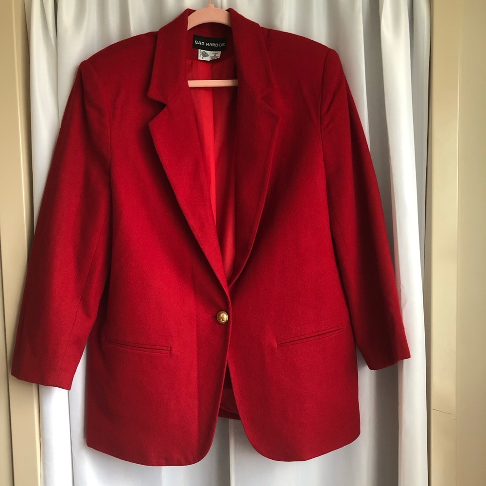 Red Blazer